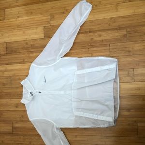 Nike quarter windbreaker pullover.